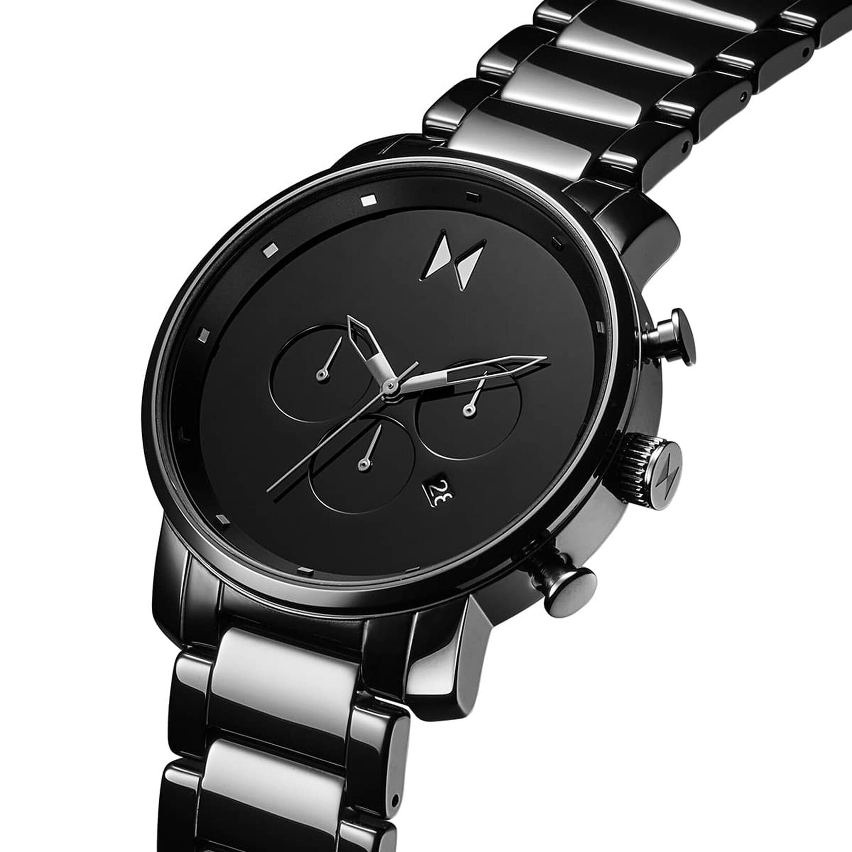 Chrono Ceramic Gloss Black | 45MM