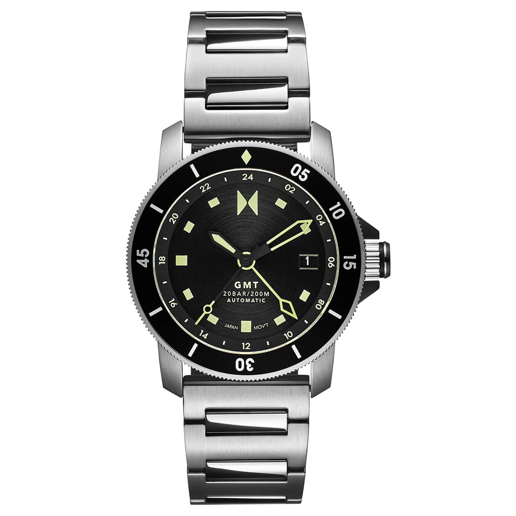 Cali Diver GMT Automatic Skyscape Silver | 40MM